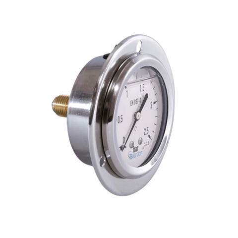 PRESSURE GAUGE BACK FITTING 1/4" BSP (0-70 KGF/CM²) 2.5" DIAL